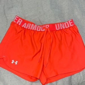 SOLD UNDER ARMOUR NEON SHORTS